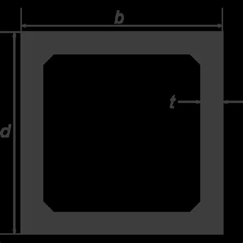 150x150x5.0 square hollow